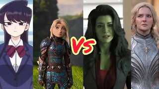 Strong Female Characters VS Mary Sue Characters