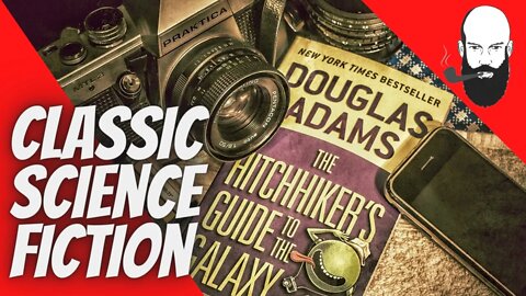 classic sci fi books / dune / hitchhiker's guide to the galaxy / the time machine