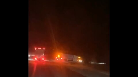 Black Ice On Highway 401