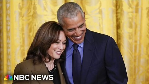Obamas endorse Kamala Harris for president| CN ✅