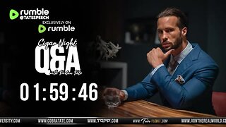 CIGAR NIGHT Q&A WITH TRISTAN TATE | EP.10