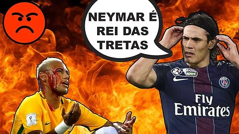 🔥 As piores BRIGAS de NEYMAR (além de CAVANI)!