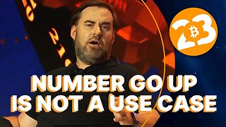 Number Go Up Is Not A Use Case - Bitcoin 2023