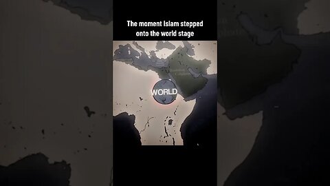 The moment Islam stepped into the world stage ☪️