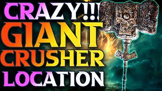 How To Get Giant Crusher Location Elden Ring