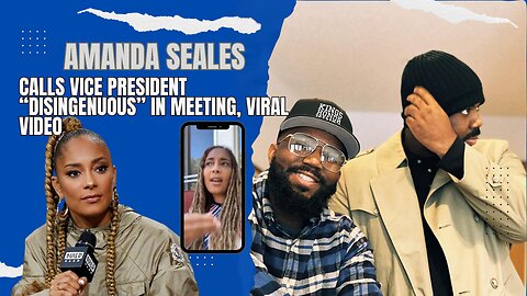 Amanda Seales calls Vice President “Disingenuous” in face to face Meeting