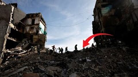That place that Russia bombed completely overwhelmed the whole world