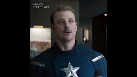 Ironmanduck as Captain America #deepfake #faceswap #shorts #marvel