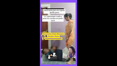 Exercício Para Homem Perder Peso! KKKKKKKKKKKKkkk