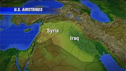 BIDEN STRIKES SYRIA