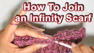 How to Join an Infinity Scarf with Crochet