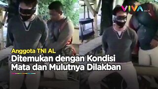 Jadi Korban Pencurian, Prajurit TNI AL ini Mata dan Mulutnya Dilakban