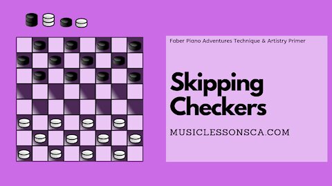 Piano Adventures Lesson: Technique & Artistry Primer - Skipping Checkers