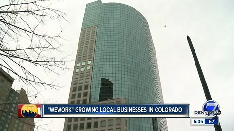 WeWork growing local businesses in Colorado