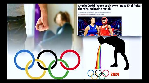 Paris Olympics Turn Men Assaulting Women Into Olympic Sport Angela Carini Apologizes To Imane Khelif
