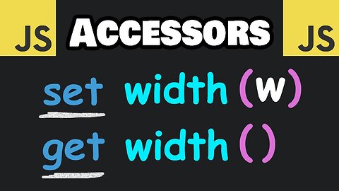 JavaScript GETTERS & SETTERS are awesome!!! 📐