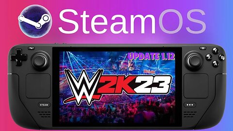 WWE 2K23 (Patch 1.12) | Steam Deck