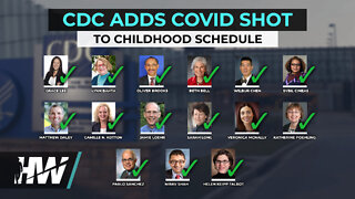 CDC ADDS COVID SHOT TO CHILDHOOD SCHEDULE
