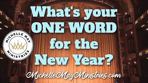 One WORD for the New Year