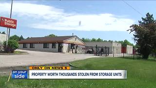 Victims lose property worth tens of thousands of dollars in Tallmadge storage unit break-ins