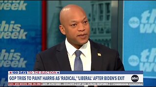 Gov Wes Moore Claims Kamala's Not Radical Because She Was A Prosecutor