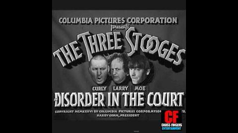 CFM #2 The Three Stooges- Disorder in the court (1936)