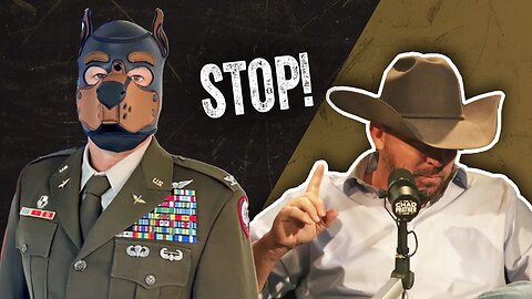 Too Woke: Disgraceful US Army Colonel Wears Pup-Kink Mask | The Chad Prather Show