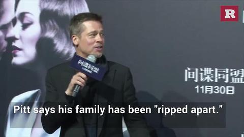 Brad Pitt breaks silence on Angelina Jolie split | Rare People