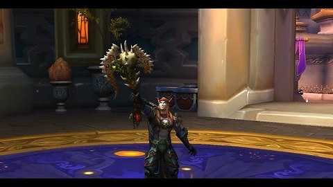 Blood Death Knight Mage Tower Tank Challenge