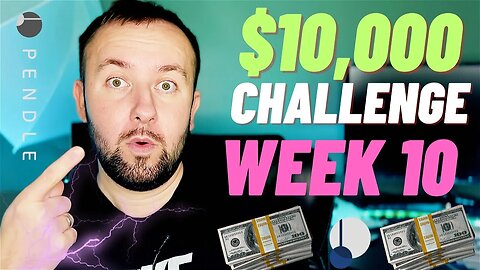 $10,000 Crypto DCA Challenge - Pendle Finance $3,000 ApeCoin (Week 10)