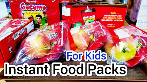 Instant Food Packs| USA 🇺🇸 Healthy Food Kids| After Taekwondo Hunger Fulfillment| Faria| Ahmad| Aan