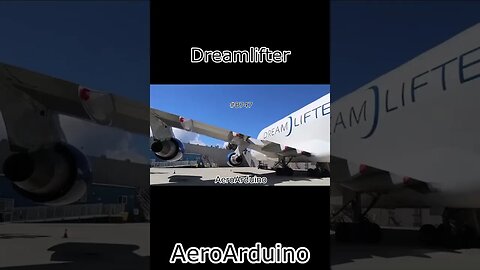 Modified #B747 Giant Aircraft Carrier Dreamlifter #Aviation #Flying #AeroArduino