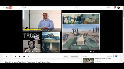 Doyel Shamley Wants All William Cooper Videos Removed From YouTube?