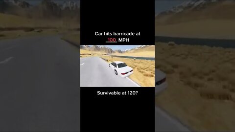 speed crash test / BeamNG DRIVE
