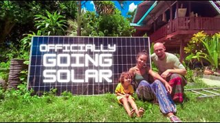 Installing SOLAR On Our BAMBOO HUT Farm In THAILAND - Whats The Process? 🌞🇹🇭