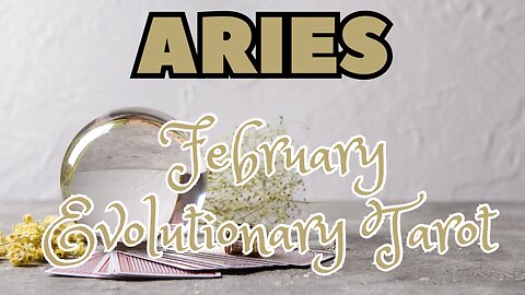 Aries ♈️- Stop punishing yourself! February 2024 Evolutionary tarot reading #aries #tarotary #tarot