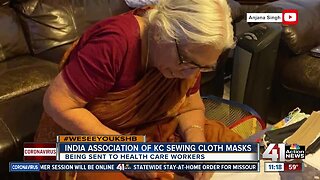 India Association of KC sewing cloth masks