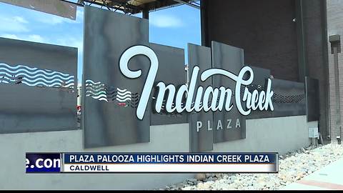Indian Creek Plaza continues it's grand opening celebrations today with "Plaza Palooza"