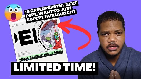 Looking For The Next $PEPE? Check Out The GREENPEPE $GPEPE FairLaunch Asap. No KYC, No Whitelist.