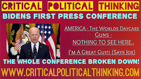 Biden's Press Conference EXPOSED! LIES, CHANGING SUBJECT, UNANSWERED QUESTIONS..