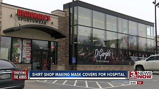 Omaha business making mask covers for hospital