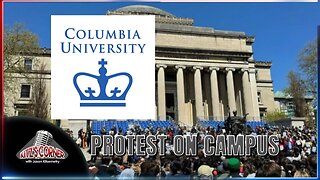 Columbia University at The Centerfold of Pro-Palestine Protesting