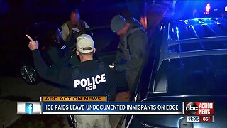 Immigration raids leave undocumented immigrants on edge