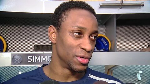 Full interview with new Sabres forward Wayne Simmonds after his first Sabres practice