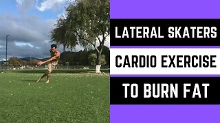 Lateral Skaters Cardio Exercise to Burn Fat