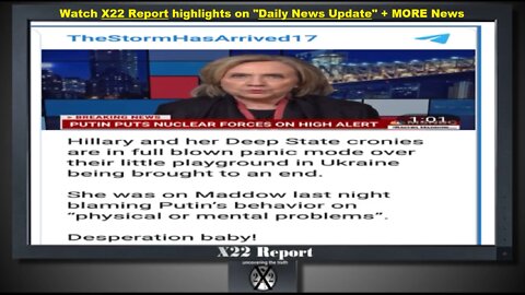 Watch X22 Report + Art Macomber: Perspective on Russia/Ukraine + BCP: Perspective on SOTU | Ep397a