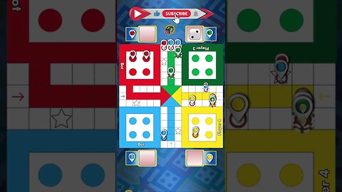 Ludo game in 4 players | #shorts #short