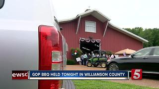 Williamson County GOP Holds Barbecue, Straw Poll
