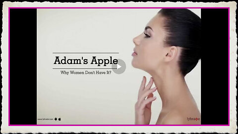 ADAM'S APPLE, WHY WOMEN DONT HAVE IT.. TRANNIES EVERYWHERE
