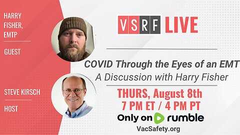 VSRF Live #139: First Responder Whistleblowers